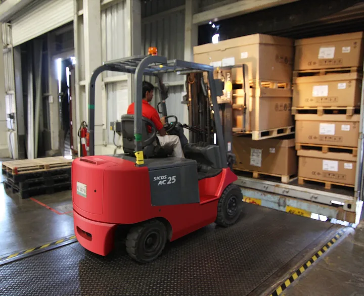 Forklift delivery